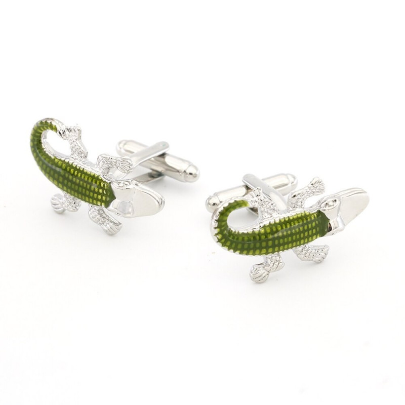 Boutons de manchette Crocodiles 2