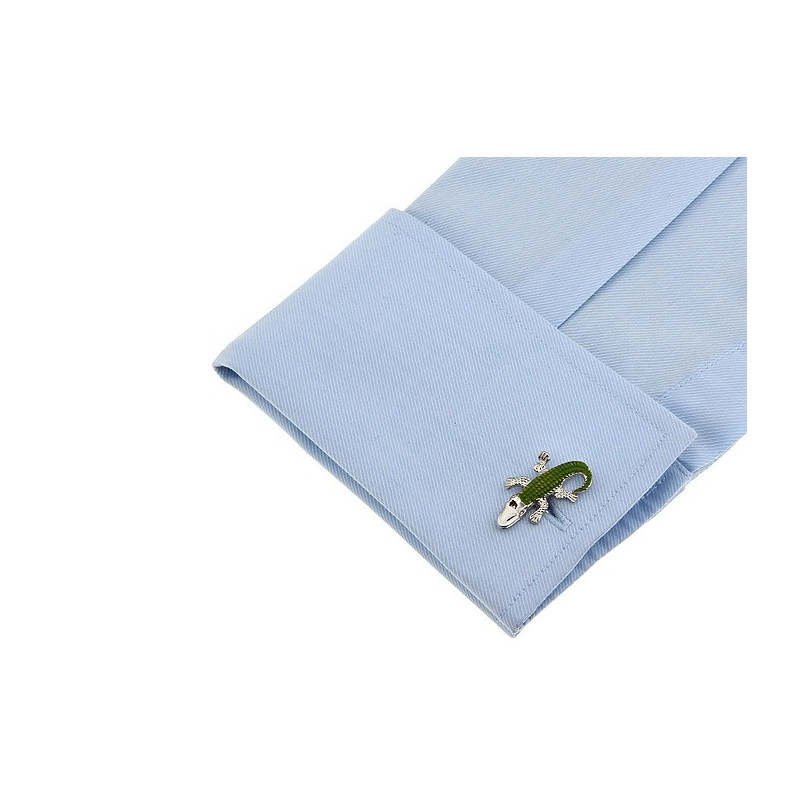 Boutons de manchette Crocodiles 2