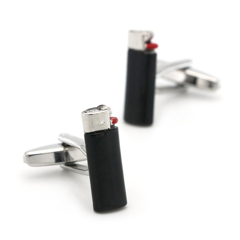 Boutons de manchette briquet