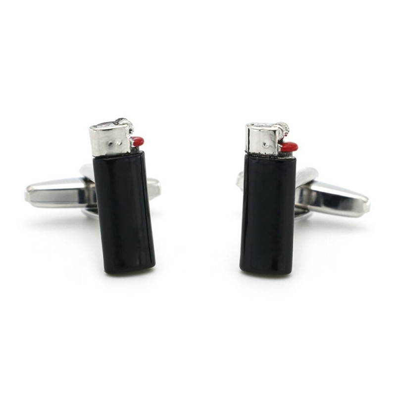 Boutons de manchette briquet