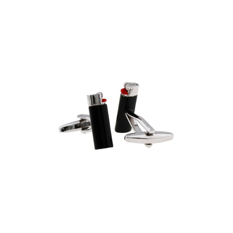 Boutons de manchette briquet