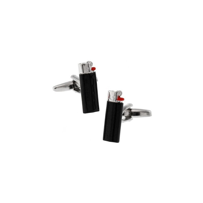 Boutons de manchette briquet