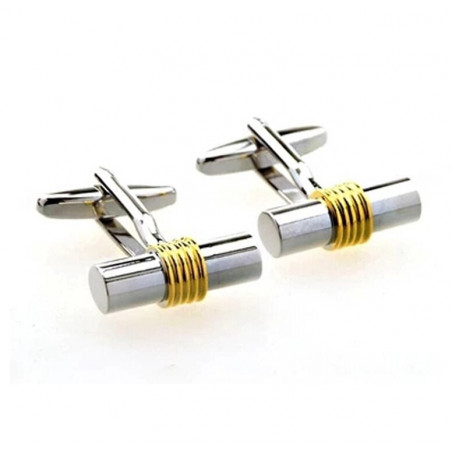 Cylindric Knot Cufflinks