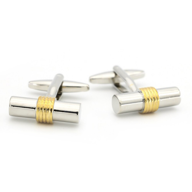 Cylindric Knot Cufflinks