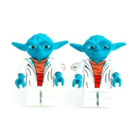 Lego Yoda Cufflinks