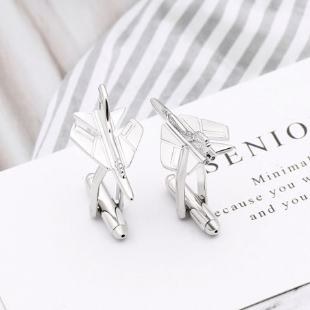 Fighter Jet Cufflinks