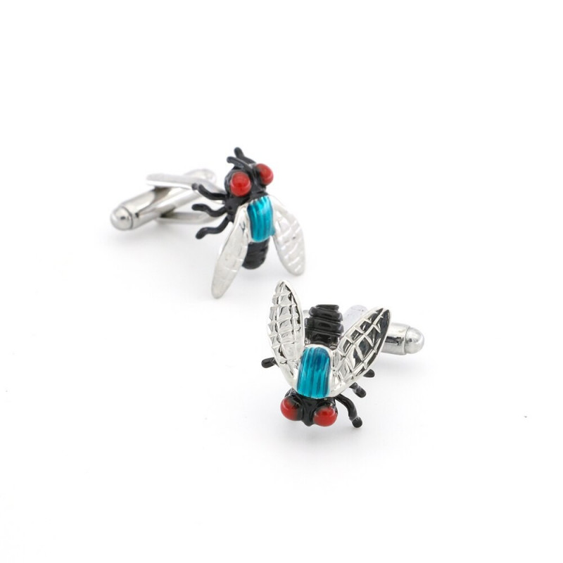 Boutons de manchette Mouche
