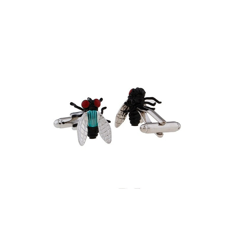 Boutons de manchette Mouche