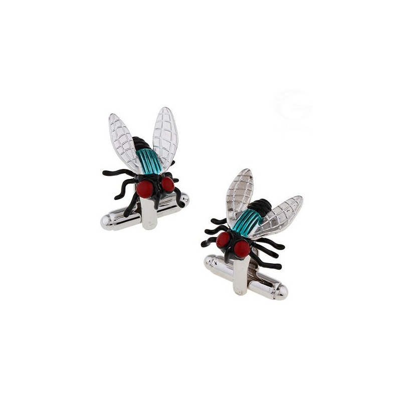 Boutons de manchette Mouche