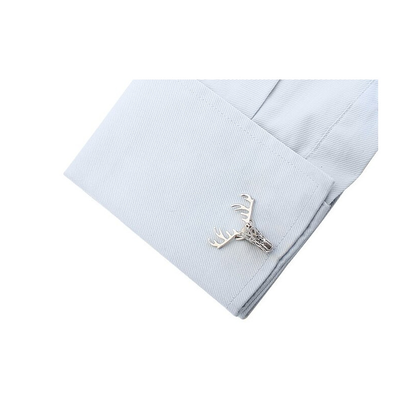 Stylised Stag Cufflinks