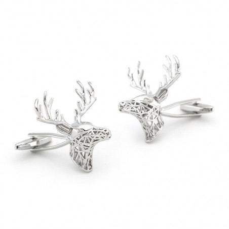 Stylised Stag Cufflinks