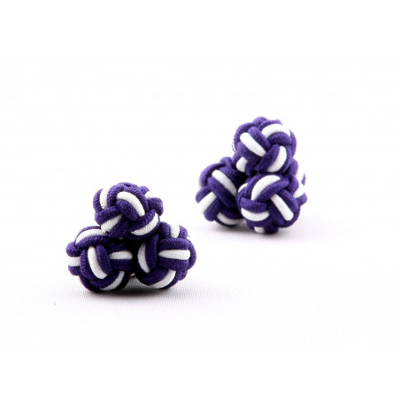 Québec Silk Knot Cufflinks