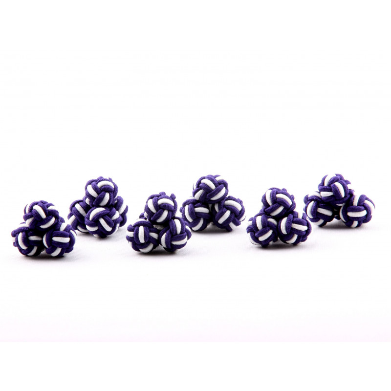 Québec Silk Knot Cufflinks