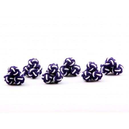 Québec Silk Knot Cufflinks