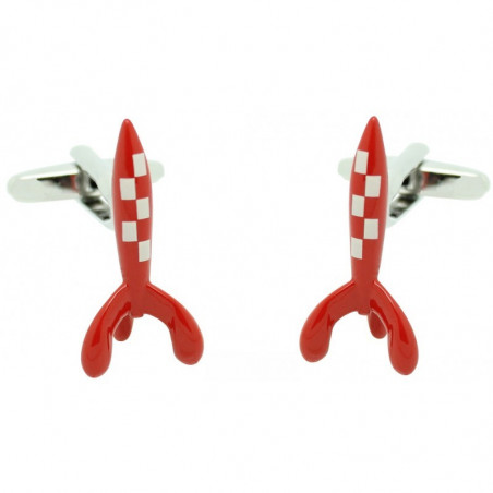 Tintin Rocket Cufflinks