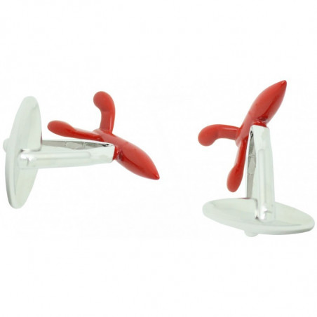Tintin Rocket Cufflinks