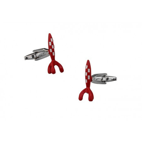 Tintin Rocket Cufflinks