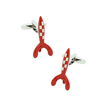 Tintin Rocket Cufflinks