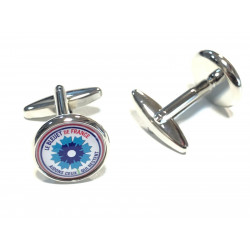 Cornflower of France Cufflinks