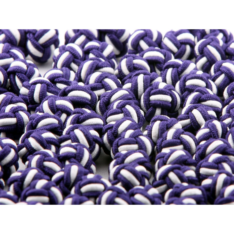 Québec Silk Knot Cufflinks