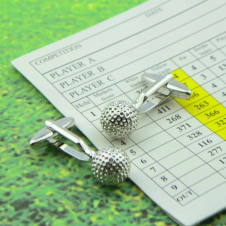 Golf Ball Cufflinks