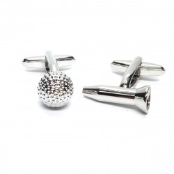 Golf Tee & Ball Cufflinks