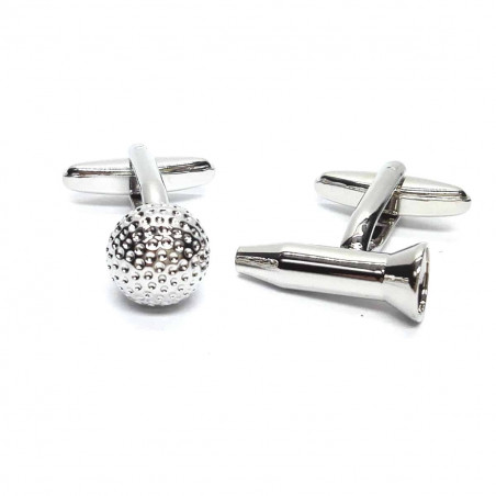 Golf Tee & Ball Cufflinks