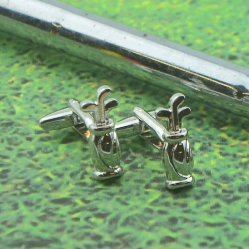 Boutons de manchette Caddie de golf II