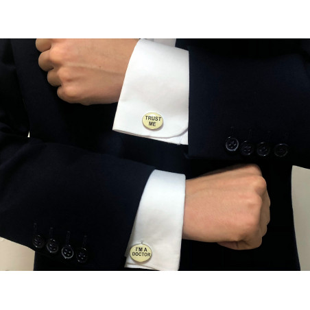 "Trust Me, I'm a Doctor" Cufflinks
