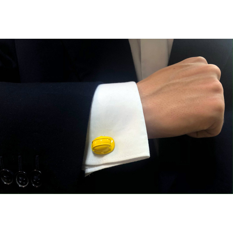 Hard Hat Cufflinks