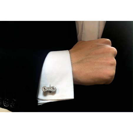 Bike Chain Cufflinks