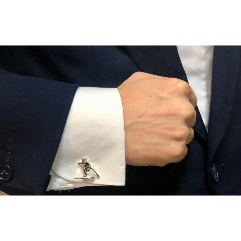 Skier Cufflinks