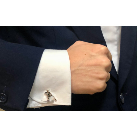 Skier Cufflinks