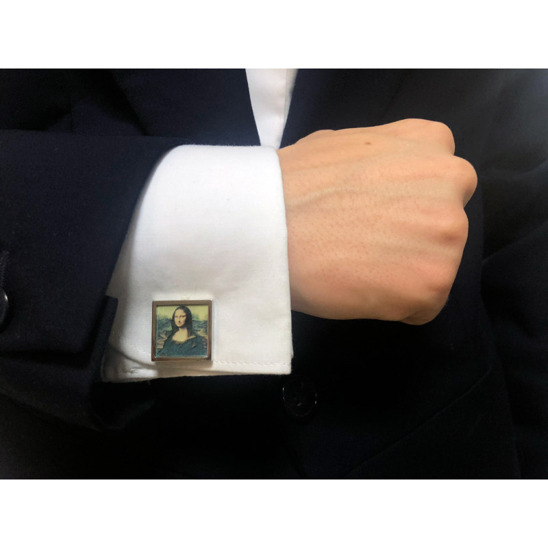 Boutons de manchette Joconde Mona Lisa