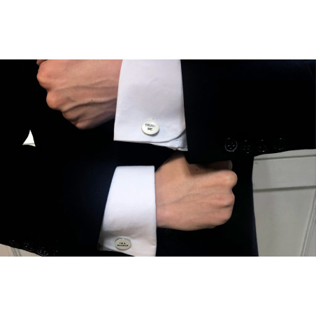 "Trust Me, I'm a Banker" Cufflinks