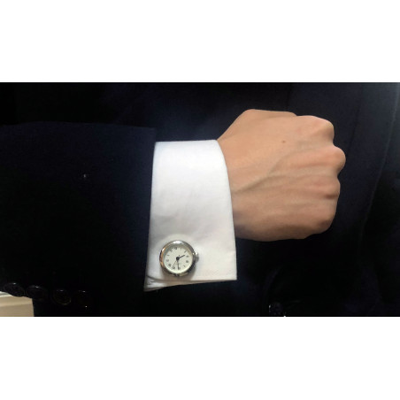 Functional Watch Cufflinks (GMT+9)