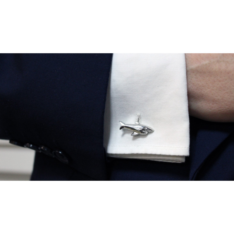 Boutons de manchette requins