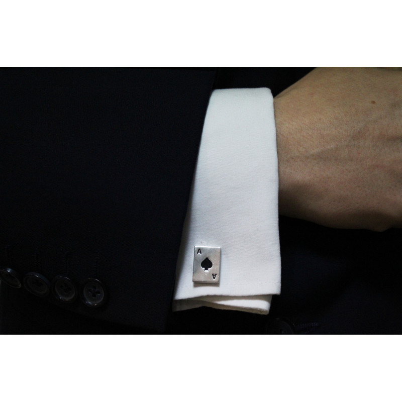 Ace of Spades Cufflinks