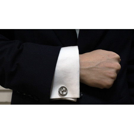 Sports Steering Wheel Cufflinks