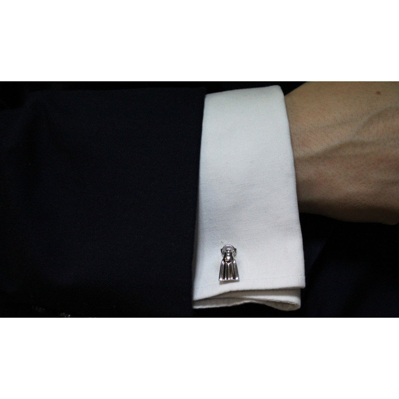 Boutons de manchette Le grand bleu
