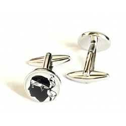 Corsica Flag Cufflinks
