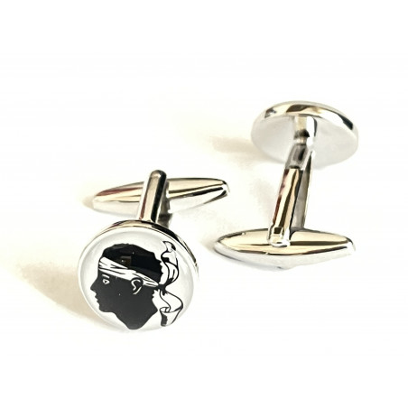 Corsica Flag Cufflinks