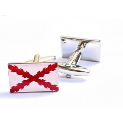 Cross of Burgundy Cufflinks