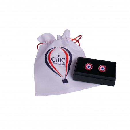 Tricolour Cockade Cufflinks
