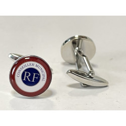 Tricolour Cockade Cufflinks