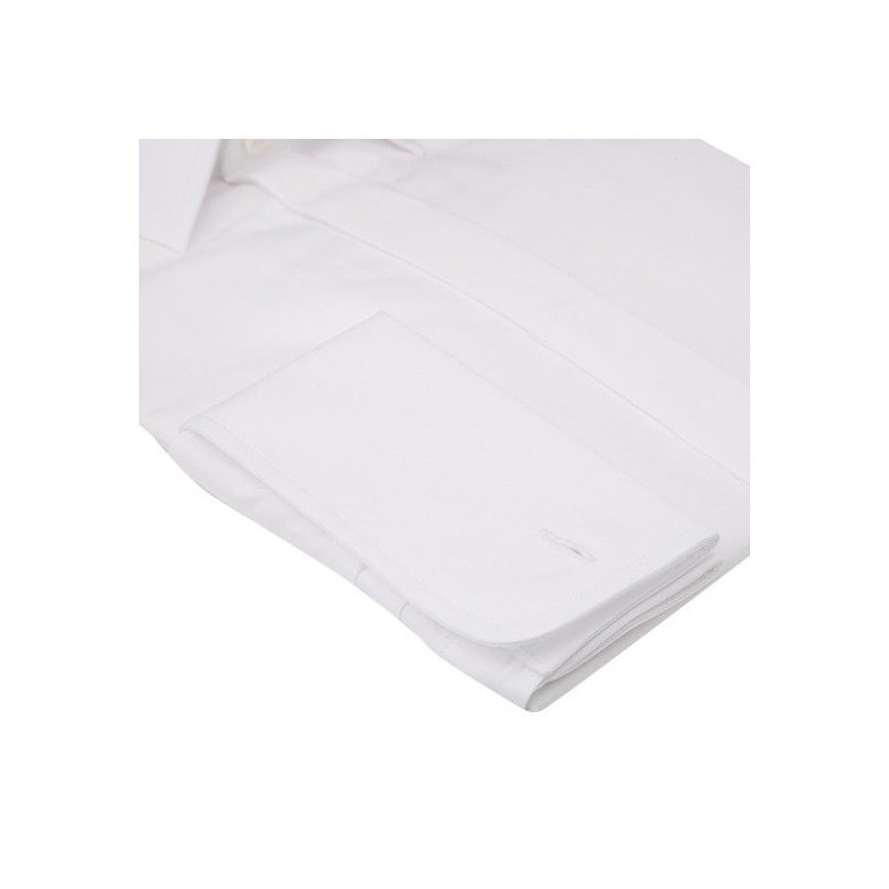 White French-Cuff Dress Shirt