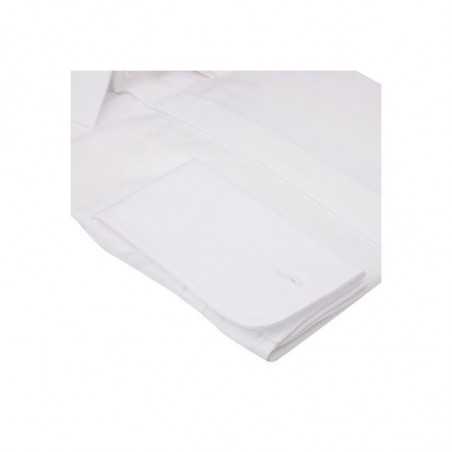 White French-Cuff Dress Shirt