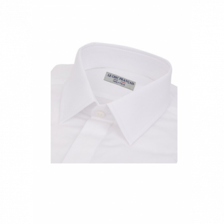 White French-Cuff Dress Shirt