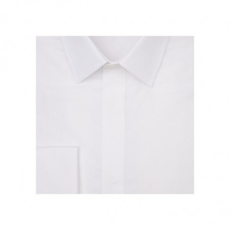 White French-Cuff Dress Shirt