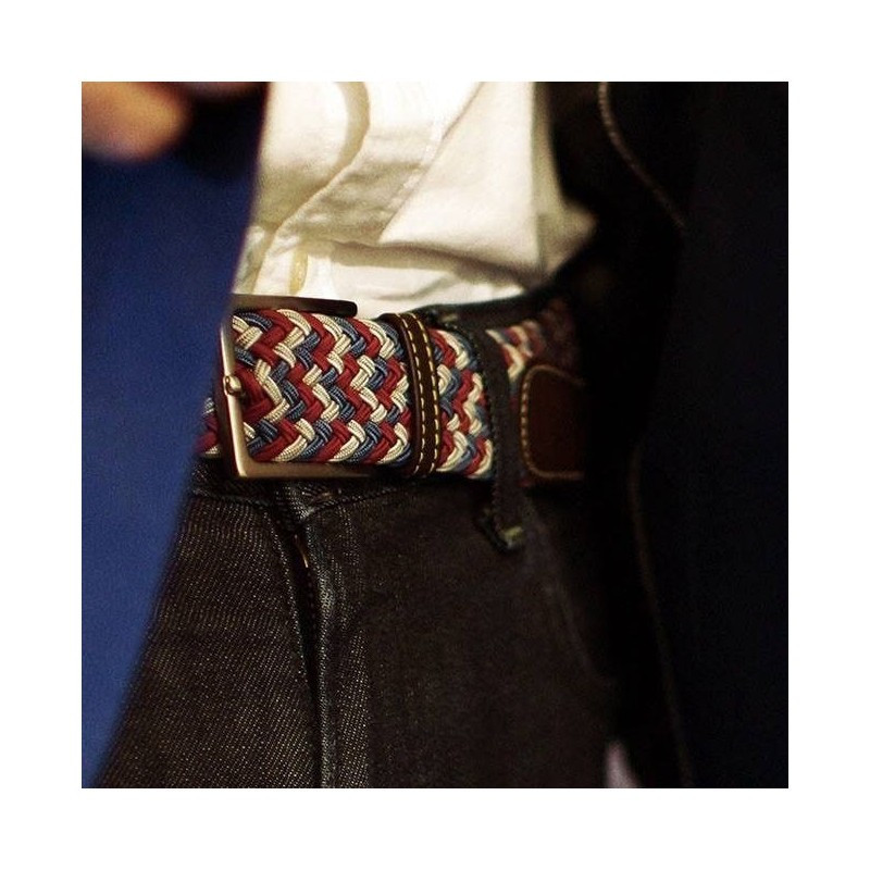 Mulled Wine braided belt